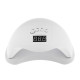 Лампа для маникюра Luazon LUF-01, UV/LED, 24 диода, 48 Вт, таймер, USB, белая