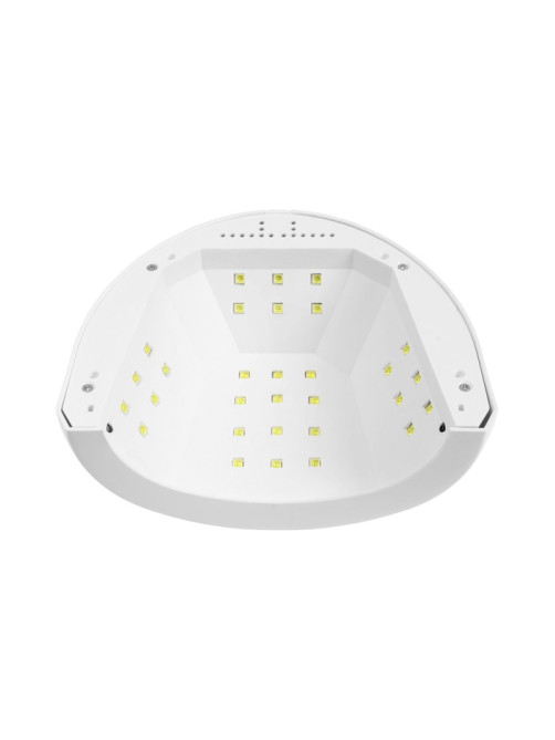Лампа для маникюра Luazon LUF-17, UV/LED, 30 диодов, 48 Вт, таймер, USB, белая