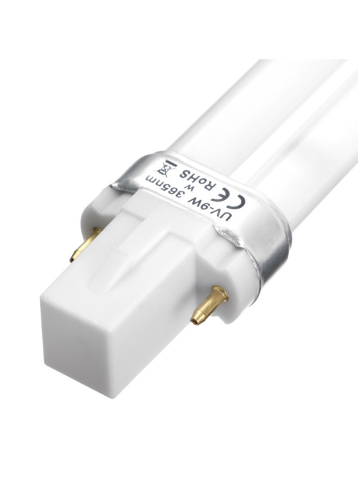 Сменная лампа Luazon LUF-20, ультрафиолетовая, UV-9W, 9 Вт, белая