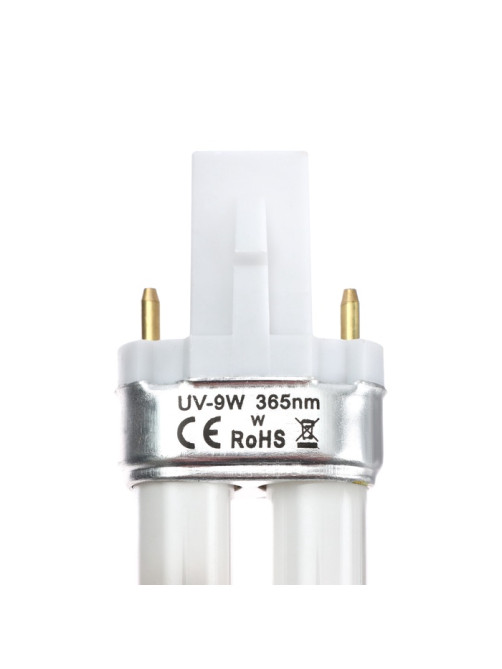 Сменная лампа Luazon LUF-20, ультрафиолетовая, UV-9W, 9 Вт, белая