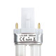 Сменная лампа Luazon LUF-20, ультрафиолетовая, UV-9W, 9 Вт, белая