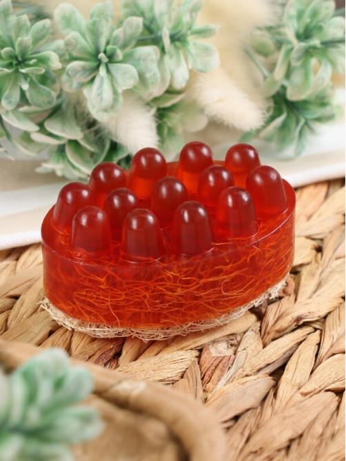 Мыло косметическое Добропаровъ с люффой «массажное» кофе, 100 г