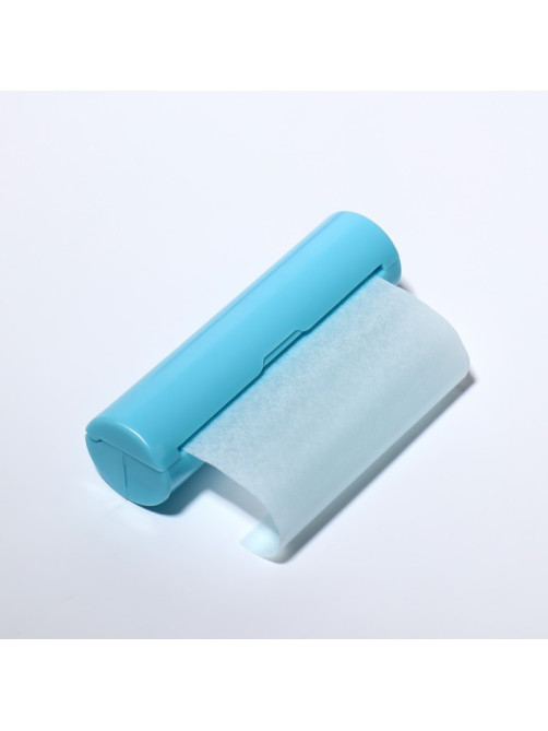 Мыло листовое голубое, в рулоне, 2.3×9 см, 120 см