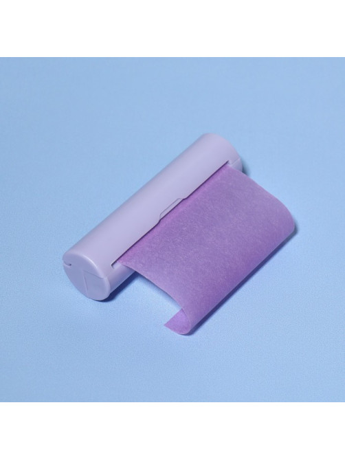 Мыло листовое фиолетовое, в рулоне, 2.3×9 см, 120 см