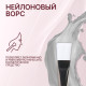 Кисть для масок, 17 (± 1) см, цвет прозрачный/белый