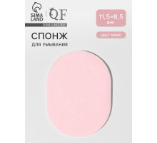 Спонж для умывания «Умывашка», 11.5×8.5 см, МИКС