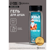 Гель для душа «Побед в Новом Году!», 250 мл, аромат мужского парфюма, Чистое счастье