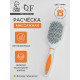 Расчёска массажная QF, продуваемая, 6.5×23.5 (±1) см, МИКС