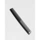 Расчёска антистатическая, комбинированная, карбон, 22.7×3.2 (±1) см, чёрная