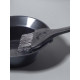 Кисть для окрашивания волос с фиксатором, 21×5.5(±1) см, чёрная