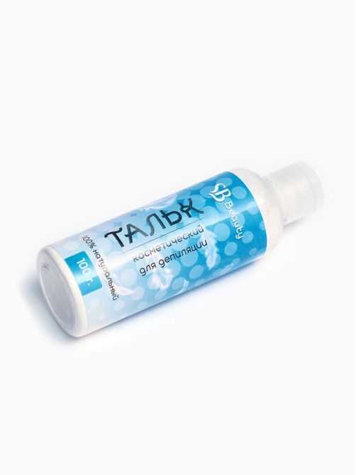 Тальк косметический Secret Beauty, для депиляции, 100 мл