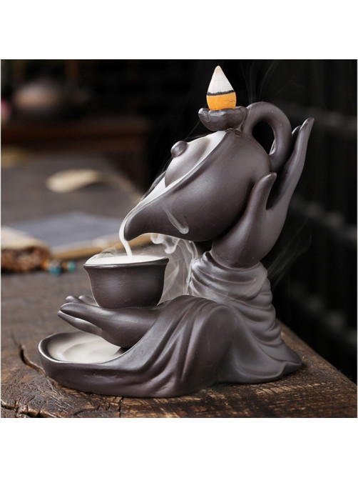 Подставка для благовоний TAKE IT EASY «Чайная церемония», стелющийся дым, 16×14×9 см