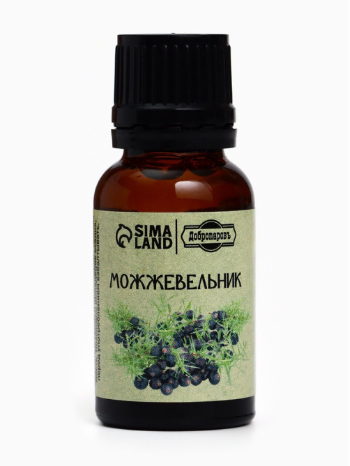 Эфирное масло «Можжевельник», флакон-капельница, 17 мл «Добропаровъ»