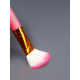 Набор кистей для макияжа COLOR POWER pink, 12 шт., футляр, розовый