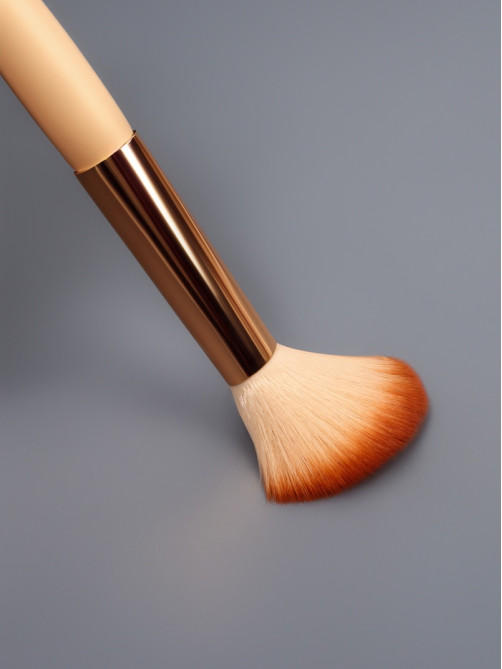 Набор кистей для макияжа PASTEL BLUSH, 7 шт., чехол на кнопке