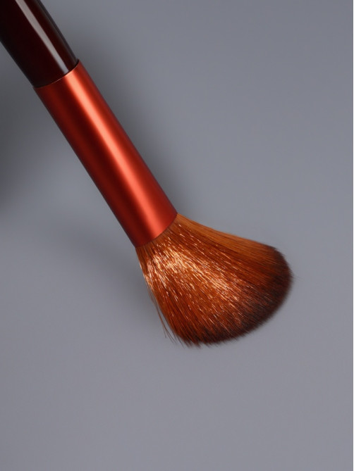 Набор кистей для макияжа SMOKY, 7 шт., в футляре, чёрный