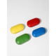 Таблетница Pill Box, 6 секций, 10×5.5×3 см, МИКС
