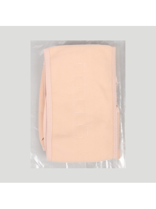 Массажёр - фиксатор для осанки и поясницы, на фастексах, размер 2XL-3XL, бежевый