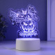 Светильник 3D RISALUX «Тыква», LED-ночник, RGB, от сети