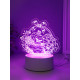 Светильник 3D RISALUX «Пасхальная корзинка», LED-ночник, RGB, от сети, 9.5×17×16.3 см