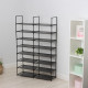 Стеллаж для хранения многофункциональный LaDо́m, 90×30×142 см, чёрный