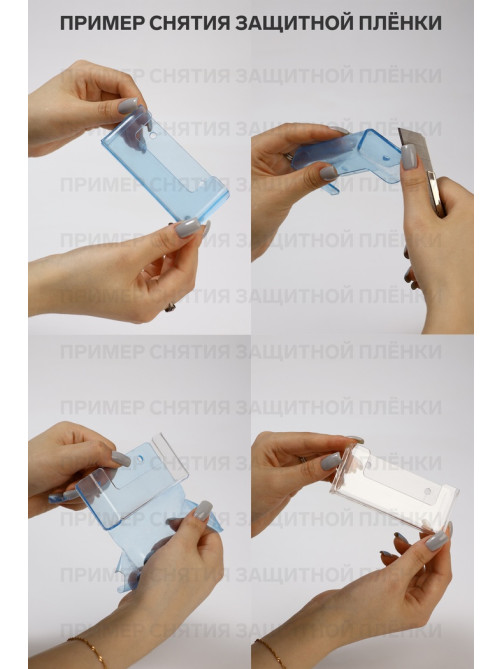 Подставка под серёжки на 10 пар, 2 ряда, 15.5×6.5×11 см, 5, 2 мм, чёрная