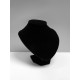 Бюст для украшений QF, 13×12.5×15.5 см, h=15.5 см, чёрный
