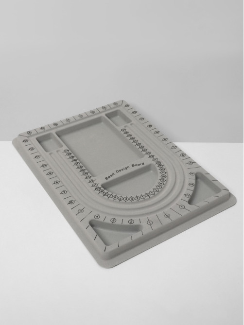 Подставка универсальная для украшений «QF. Трафарет», 24×32.5×1.5 см, серая