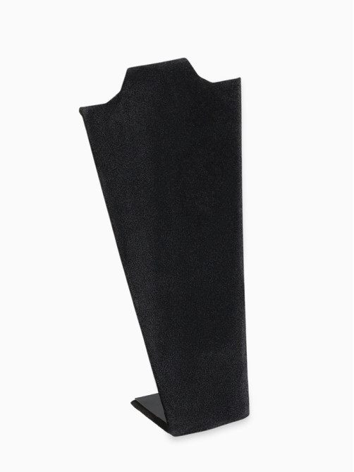 Бюст для украшений QF, 10.5×5.5×22 см, h=22 см, чёрный