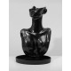 Бюст для украшений QF, 21×13.5×33 см, чёрный