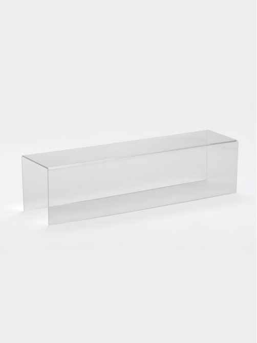 Ступенька одинарная 40×10.5×10 см, оргстекло 2 мм