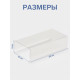 Подставка ступенька одинарная 20×10×5 см, оргстекло 2 мм