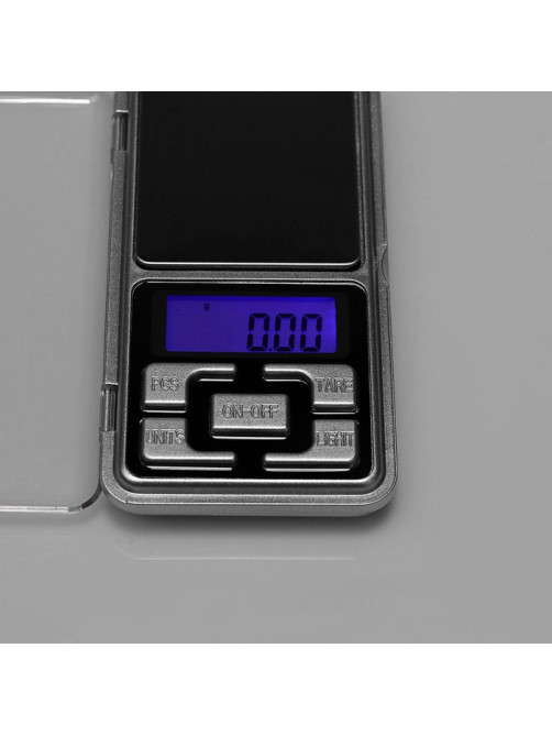 Весы электронные Luazon LVU-02, до 200 г, портативные, серые