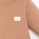 Комбинезон детский с капюшоном «Крошка Я» BASIC LINE, коричневый, рост 86-92 см