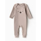 Комбинезон детский «Крошка Я» Baby Bear, рост 62-68, бежевый