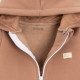 Комбинезон детский с капюшоном «Крошка Я» BASIC LINE, коричневый, рост 86-92 см