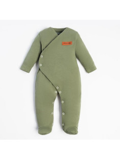 Комбинезон детский «Крошка Я» BASIC LINE, рост 68-74 см, зелёный