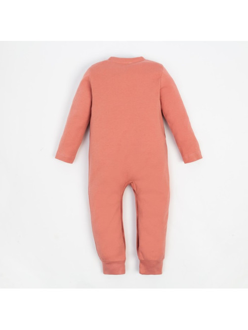 Комбинезон детский «Крошка Я» BASIC LINE, рост 86-92 см, розовый