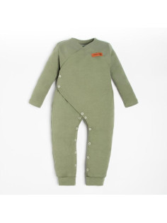 Комбинезон детский «Крошка Я» BASIC LINE, рост 86-92 см, зелёный
