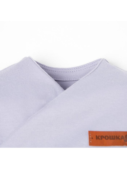 Комбинезон для девочки с крылышками «Крошка Я» BASIC LINE, рост 74-80 см, сиреневый