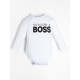 Боди детское «Крошка Я» Little Boss, рост 86-92 см, белое