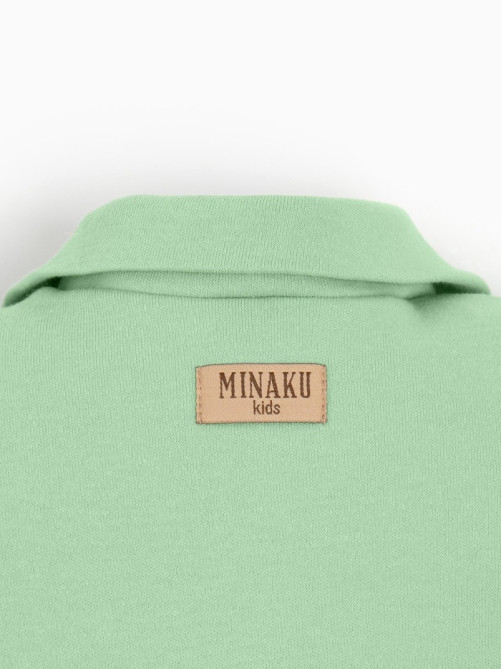 Боди-платье детское MINAKU, зелёное, рост 62-68 см