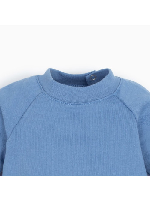 Костюм детский (толстовка, брюки) «Крошка Я» BASIC LINE, рост 62-68 см, синий