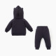 Костюм детский (толстовка, брюки) «Крошка Я» BASIC LINE, рост 74-80 см, тёмно-серый
