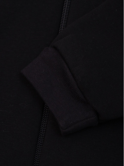Костюм детский (толстовка, брюки) «Крошка Я» BASIC LINE, рост 74-80 см, чёрный