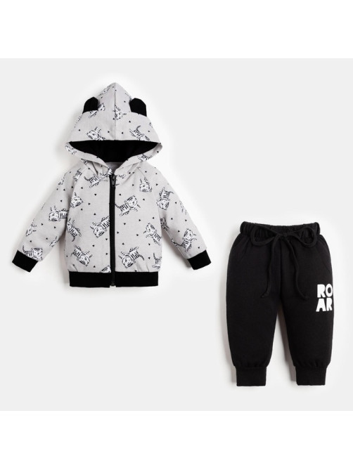 Костюм для мальчика (толстовка, брюки) «Крошка Я» Stylish boy, рост 62-68 см