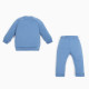 Костюм детский (толстовка, брюки) «Крошка Я» BASIC LINE, рост 62-68 см, синий