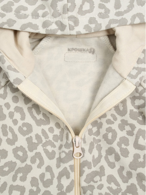 Костюм для девочки (толстовка, брюки) «Крошка Я» Leo baby, рост 62-68 см