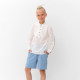 Рубашка для мальчика MINAKU: Summer time, белая, полупрозрачная, размер 26 (86-92 см)