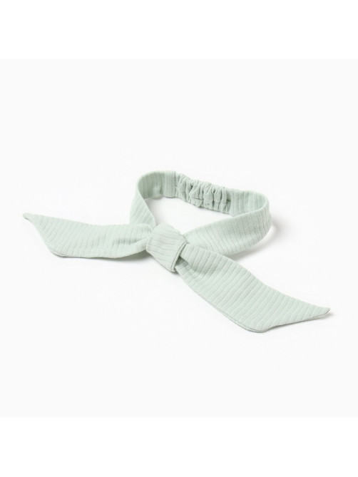 Комплект для девочки (платье, повязка) «Крошка Я» BASIC LINE, рост 86-92 см, зелёное